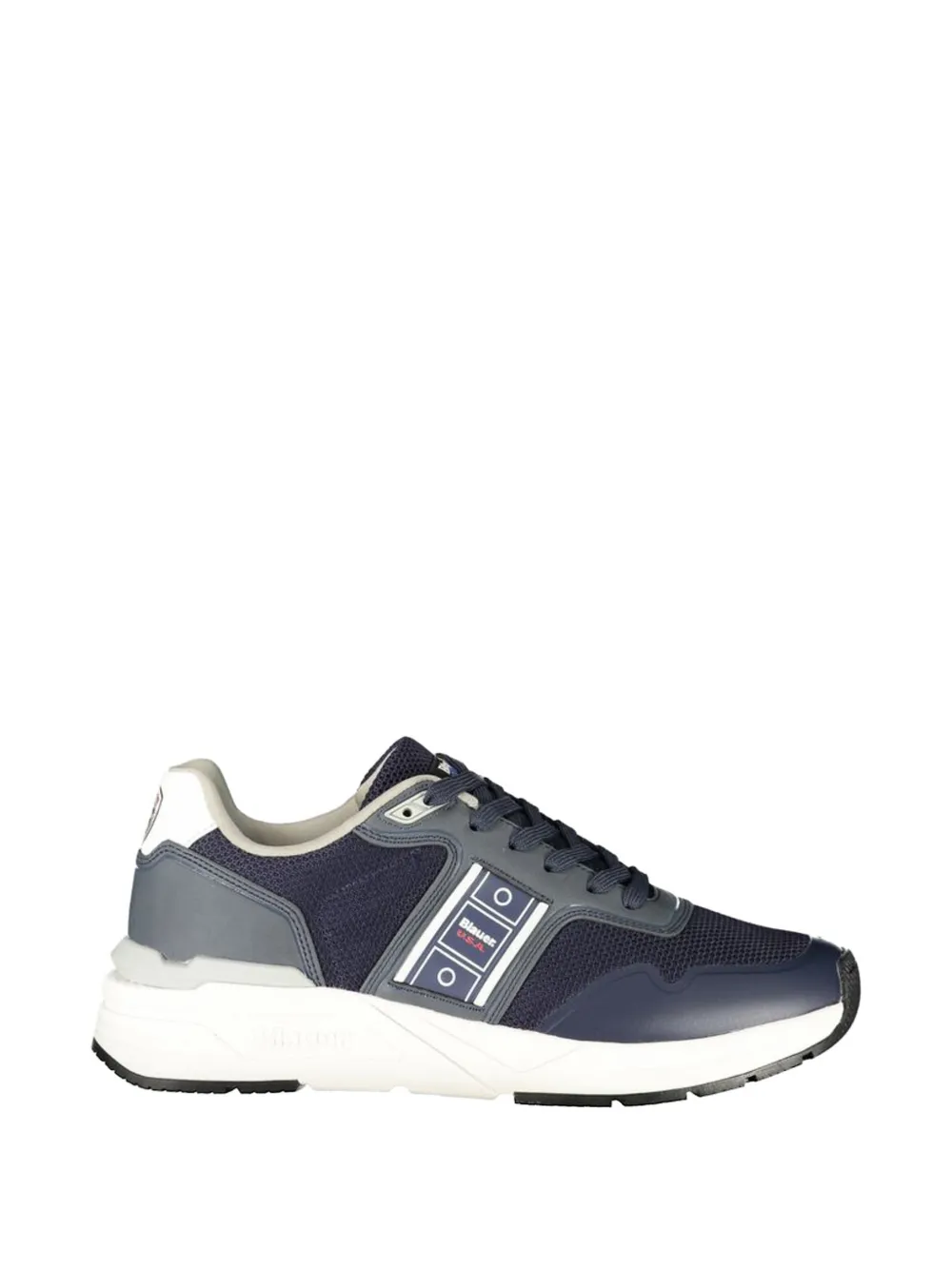 Blauer Stripe-design Mesh-panel Sneakers In Blue