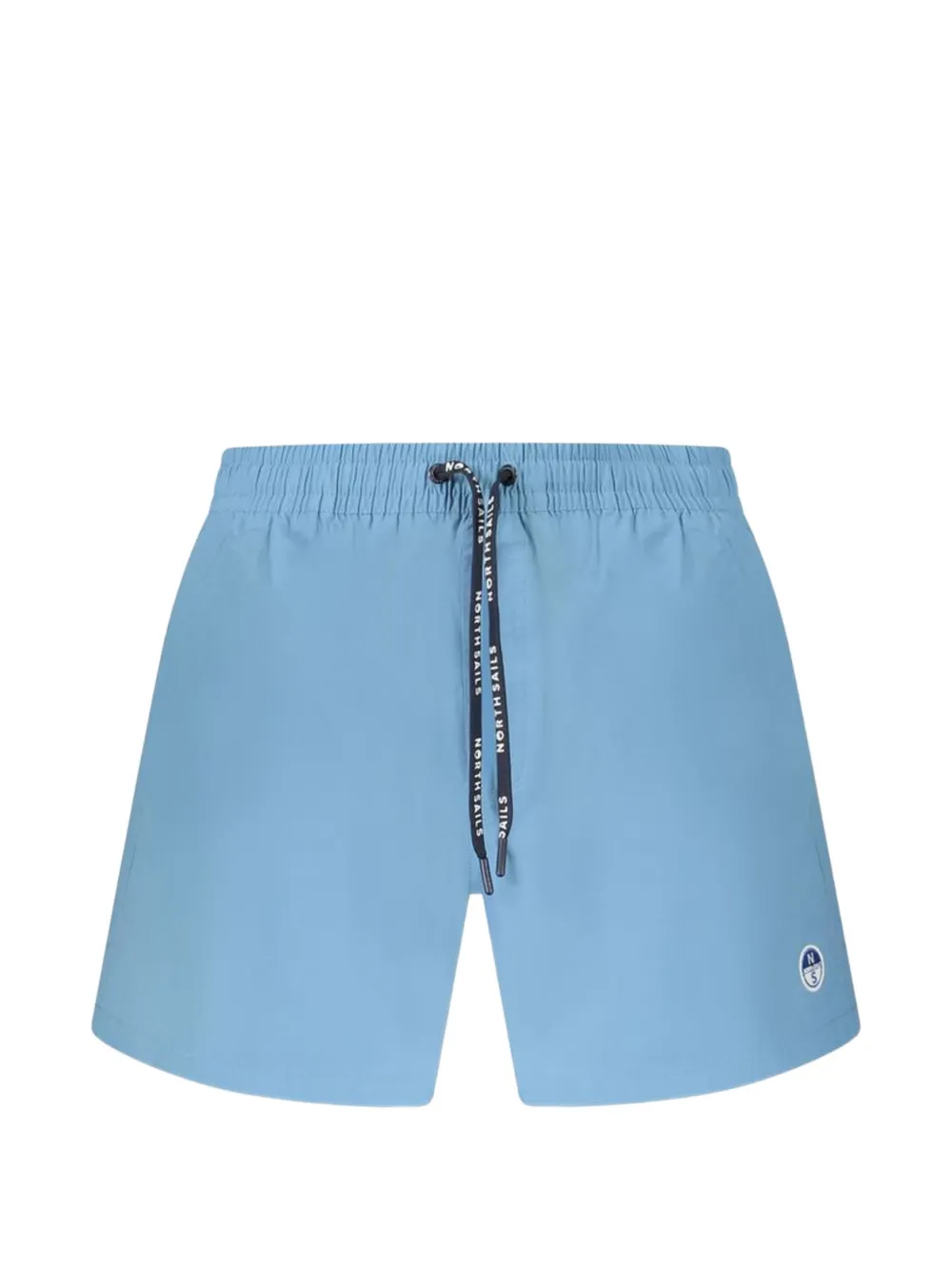 North Sails logo-patch swim shorts - Blu