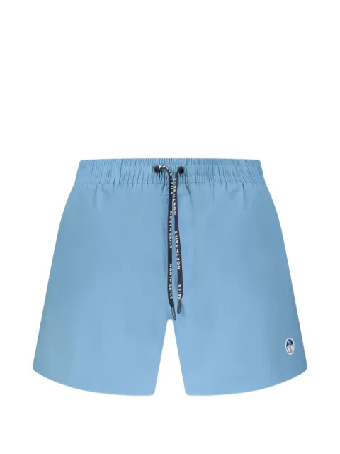 North Sails logo-patch swim shorts