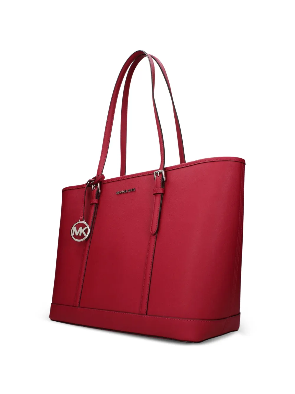 Michael Kors Leren shopper Rood