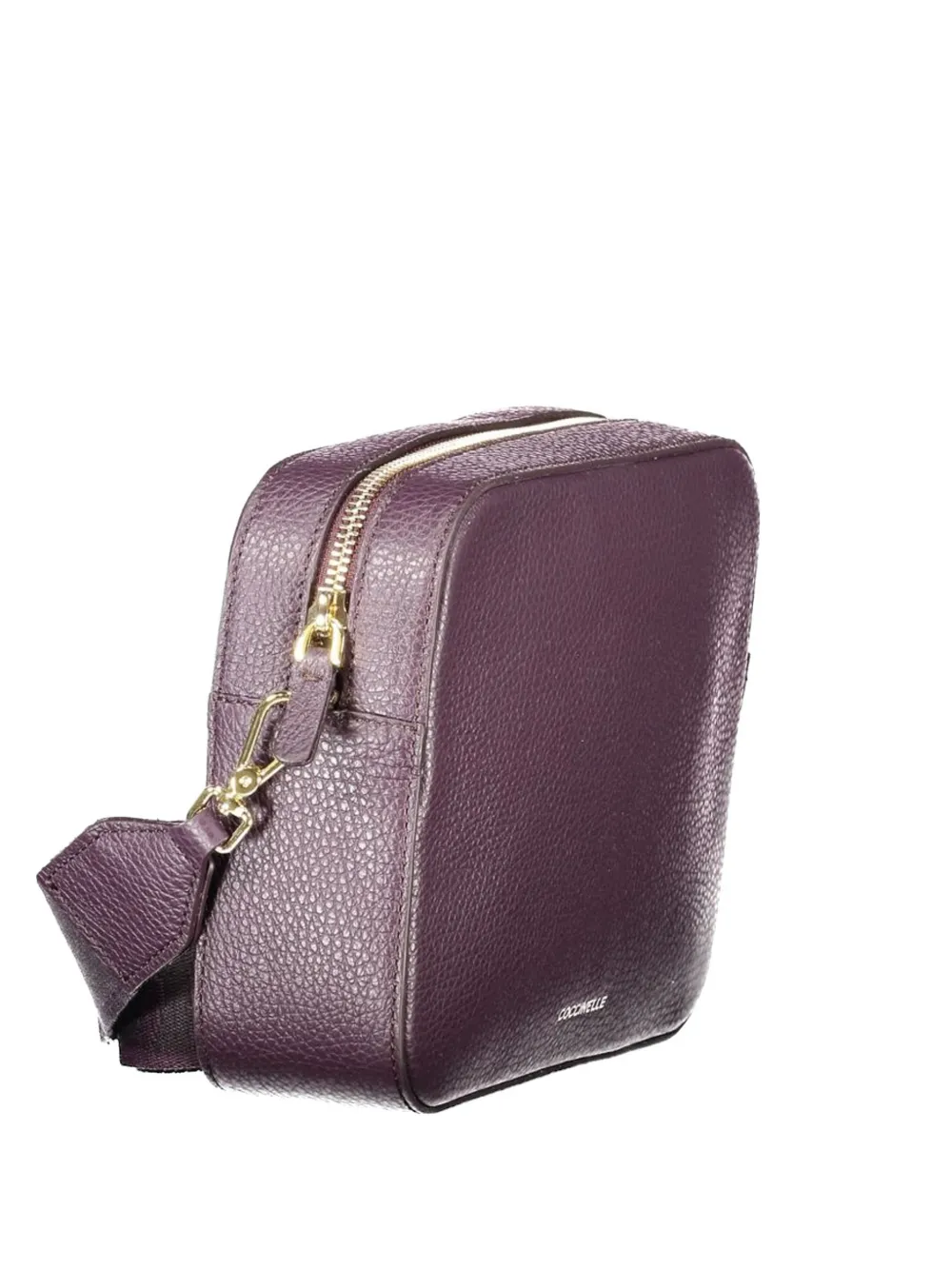Coccinelle grained leather crossbody bag - Viola
