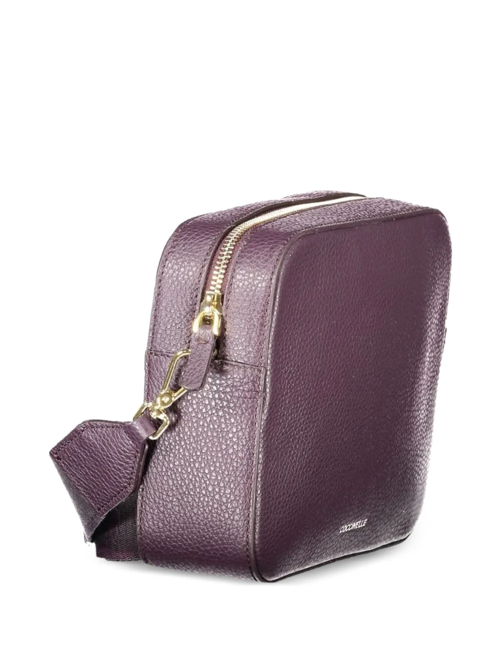 Coccinelle Leren crossbodytas Paars