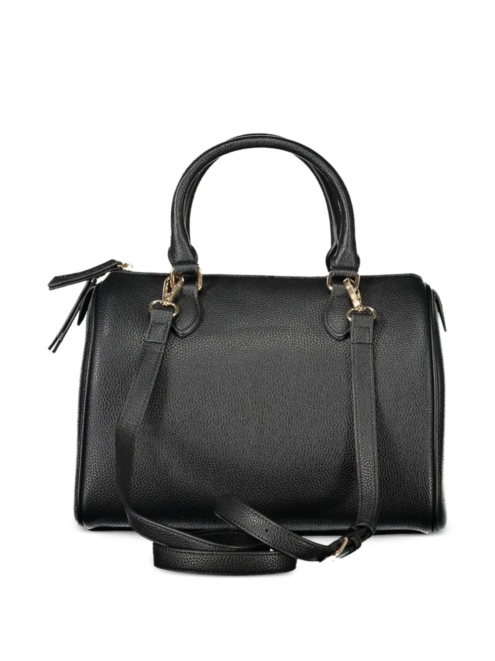 MARIO VALENTINO Shopper met logo-reliëf en textuur Zwart