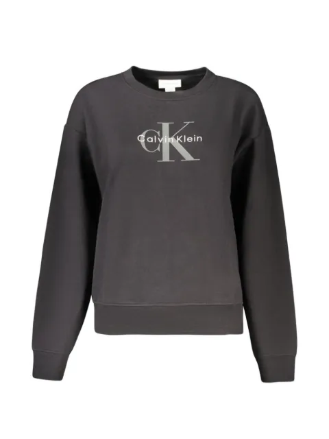 Calvin Klein sudadera con cuello redondo y logo estampado