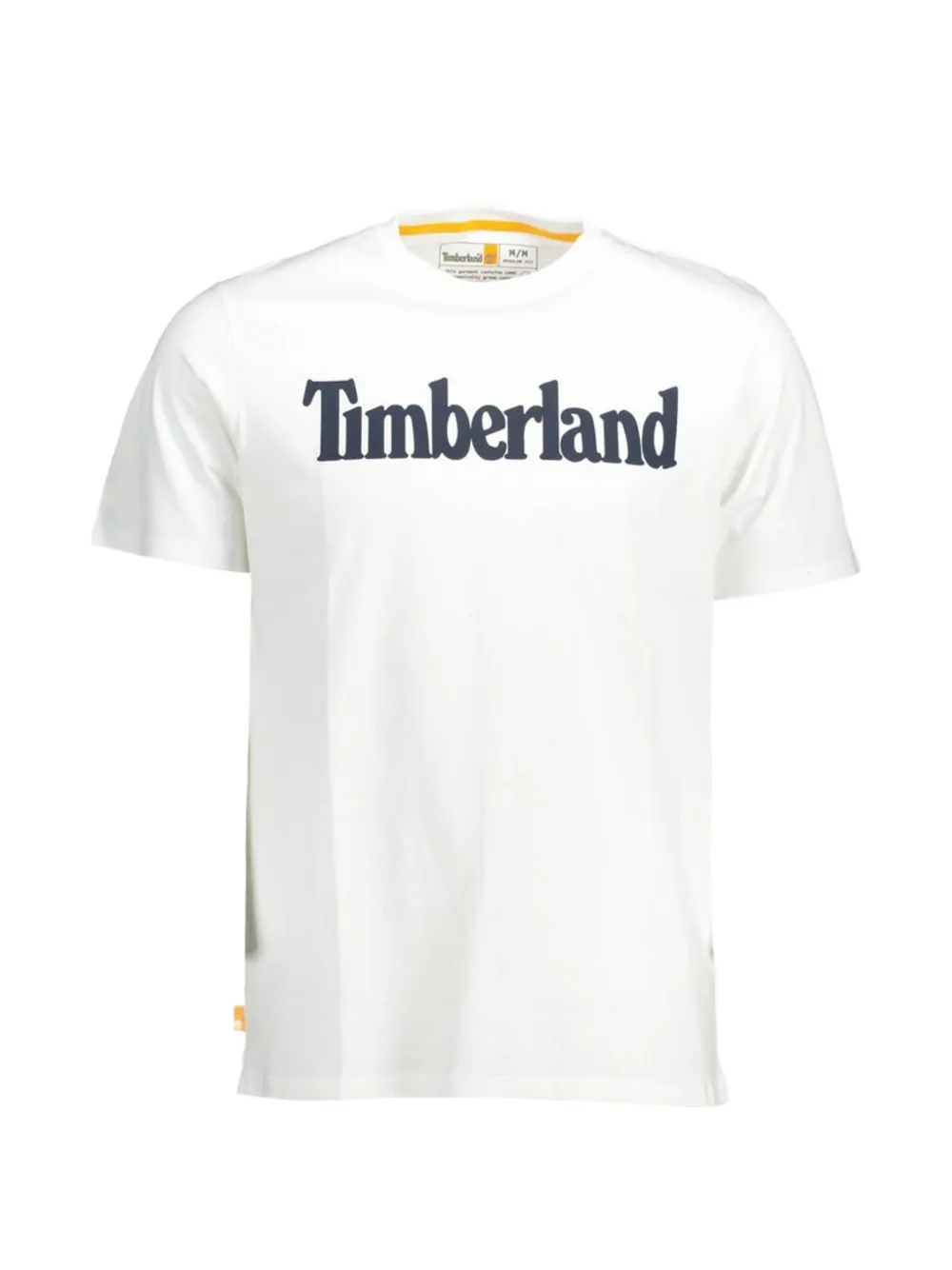 Timberland logo-print cotton t-shirt - Bianco