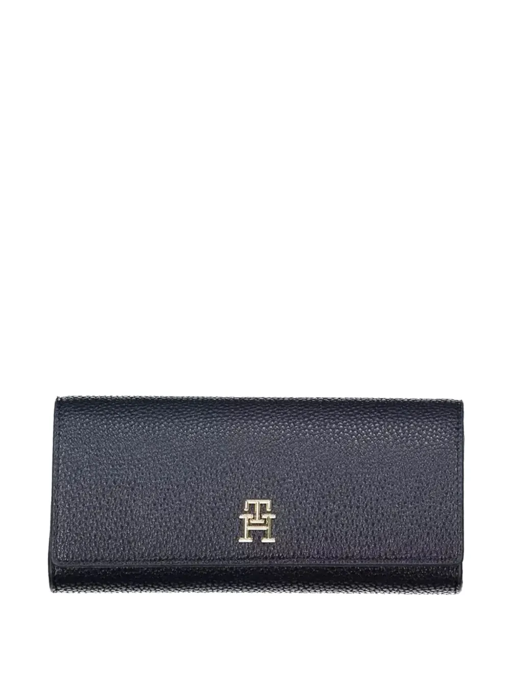 Tommy Hilfiger pebbled leather wallet - Blu