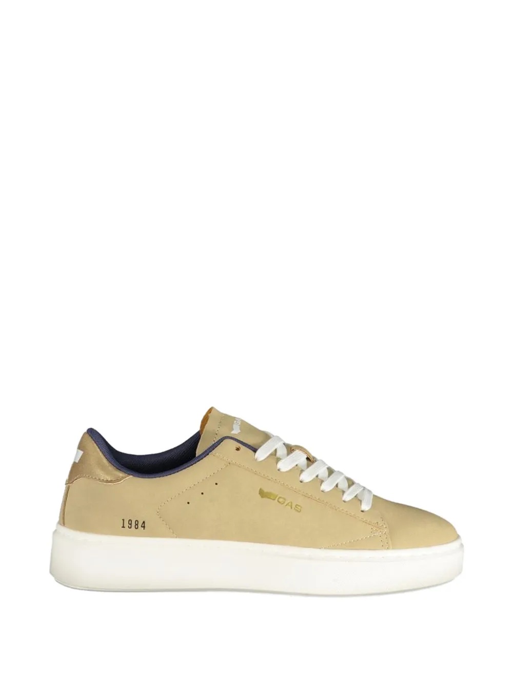 Gast Sneakers met logoprint Beige
