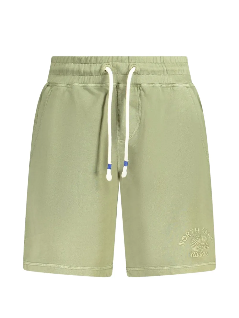 North Sails drawstring embroidered shorts - Verde