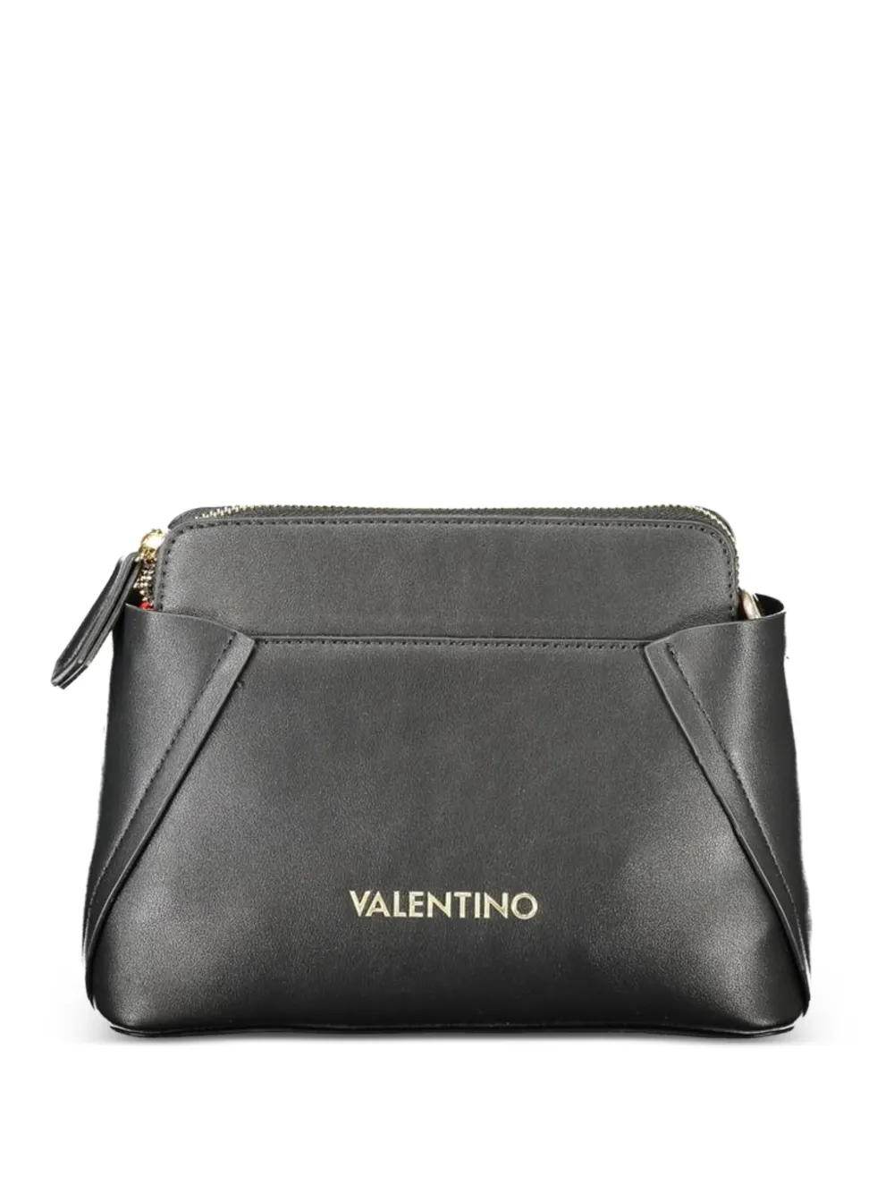 MARIO VALENTINO logo-lettering crossbody bag - Nero