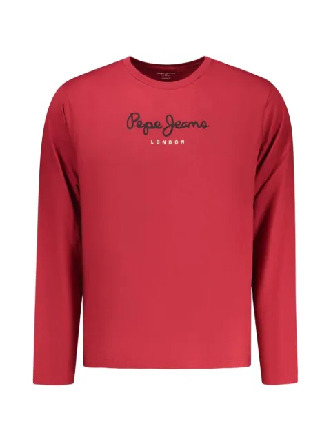 Pepe Jeans logo-printed long-sleeved T-shirt