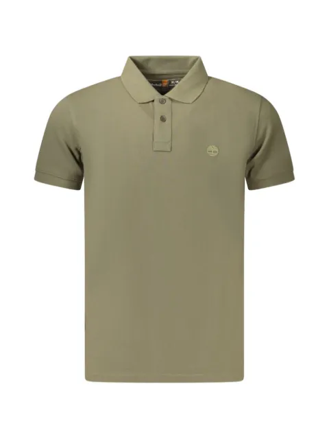 Timberland logo-embroidered piqué polo shirt