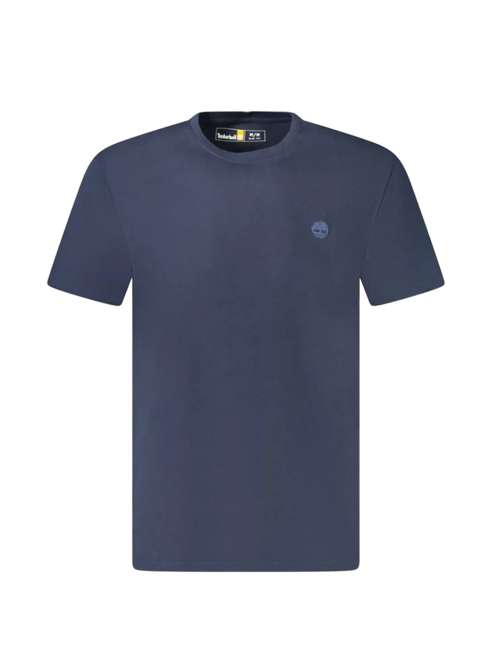 Timberland crew-neck logo-embroidered t-shirt - Blau