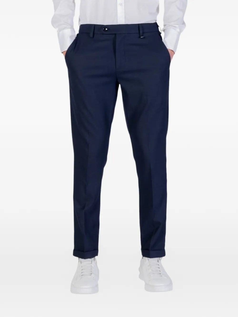 Antony Morato Rad cuffed tailored trousers - Blu