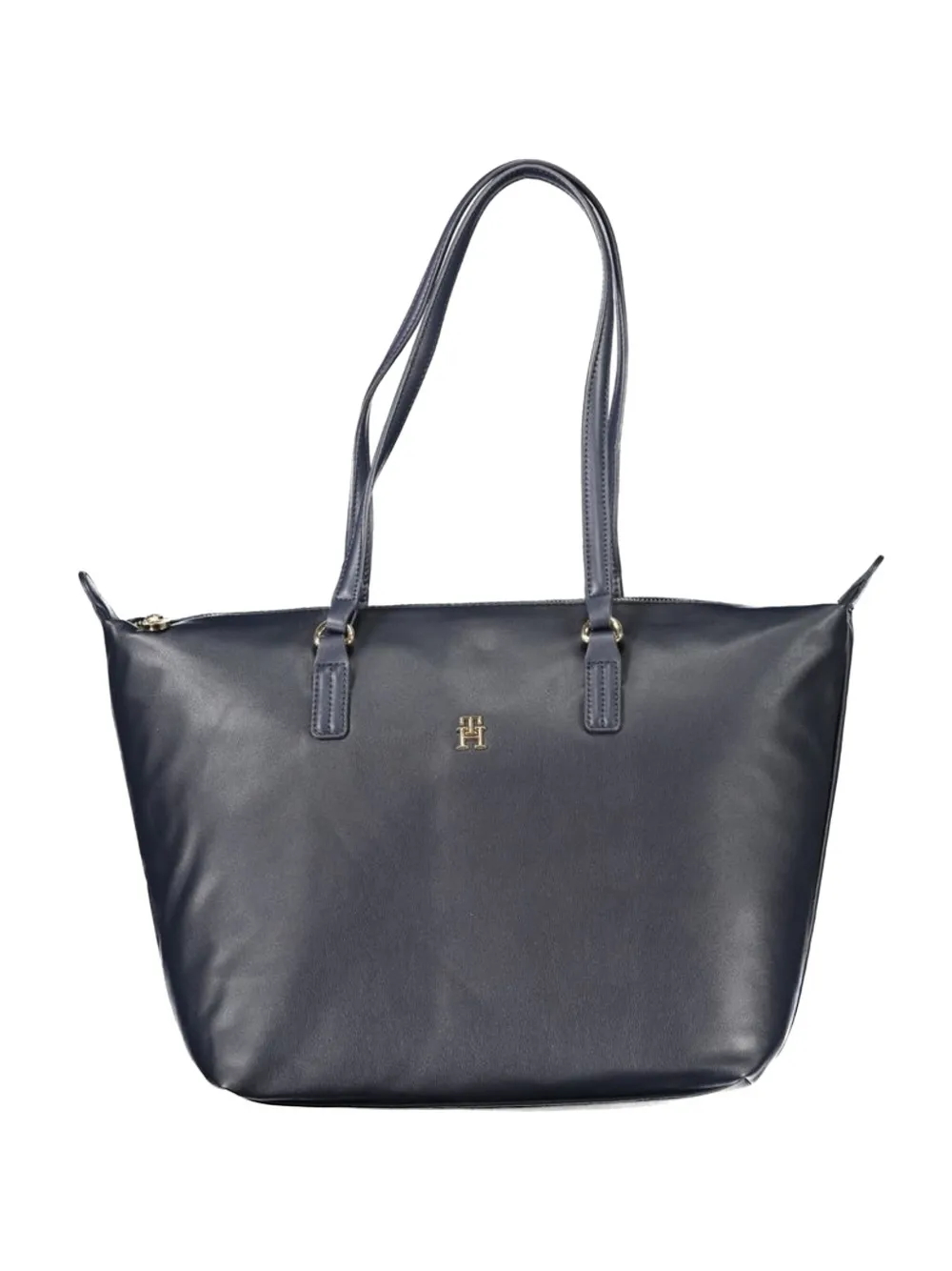 Tommy Hilfiger Poppy Plus logo-plaque tote bag - Blu