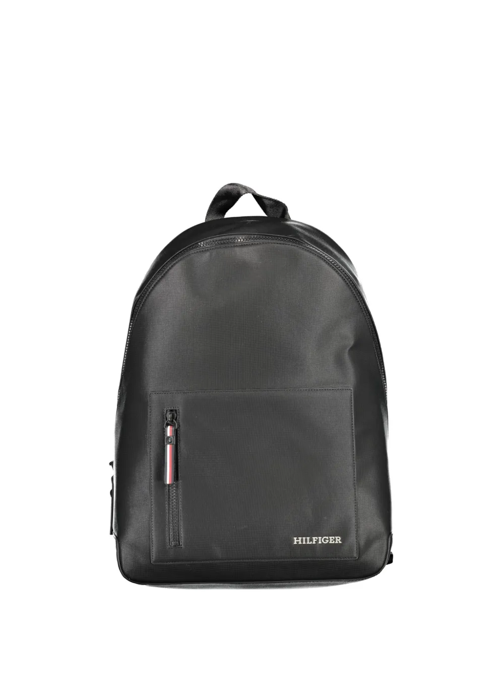 Tommy Hilfiger logo-print zip-pocket backpack - Nero