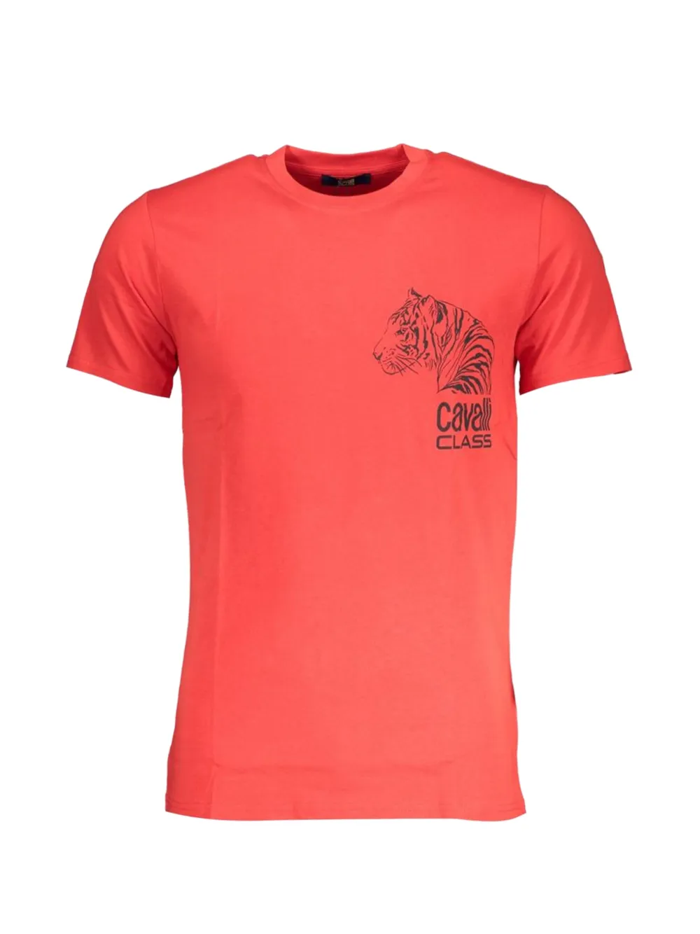 Cavalli Class tiger-print t-shirt - Rosso