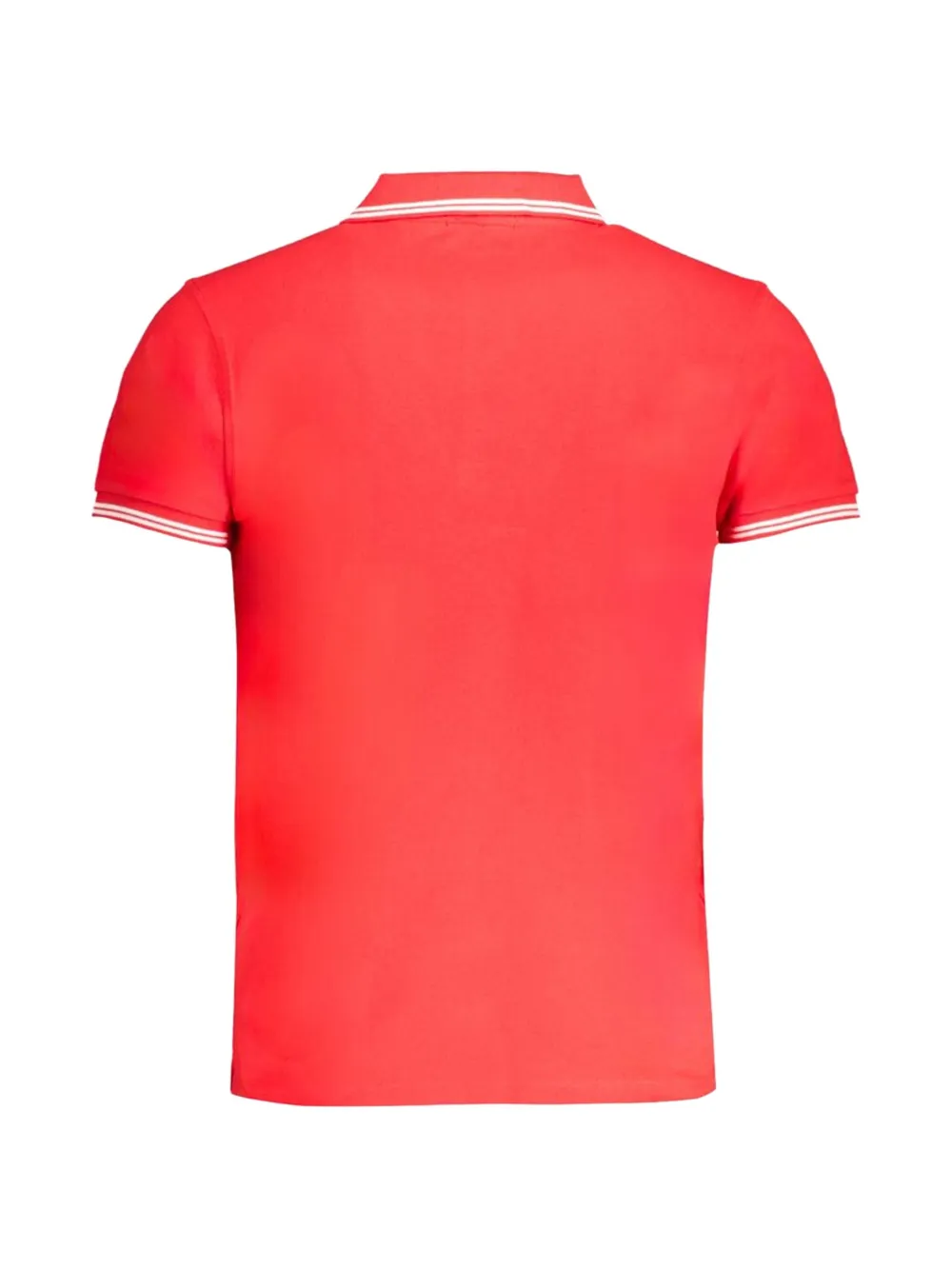 Cavalli Class Poloshirt met geborduurd logo Rood