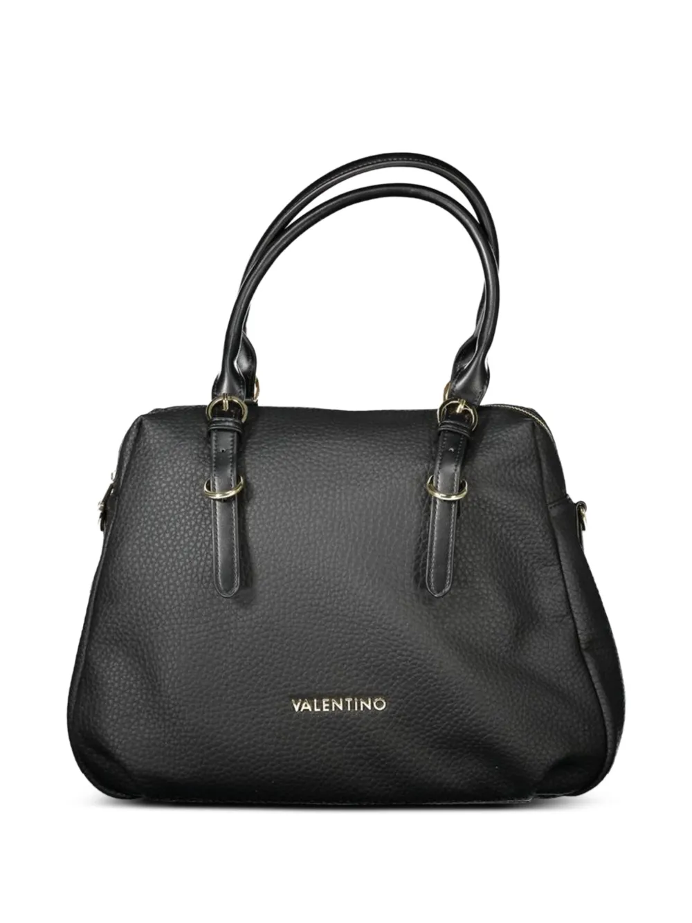 MARIO VALENTINO pebbled-texture tote bag - Nero