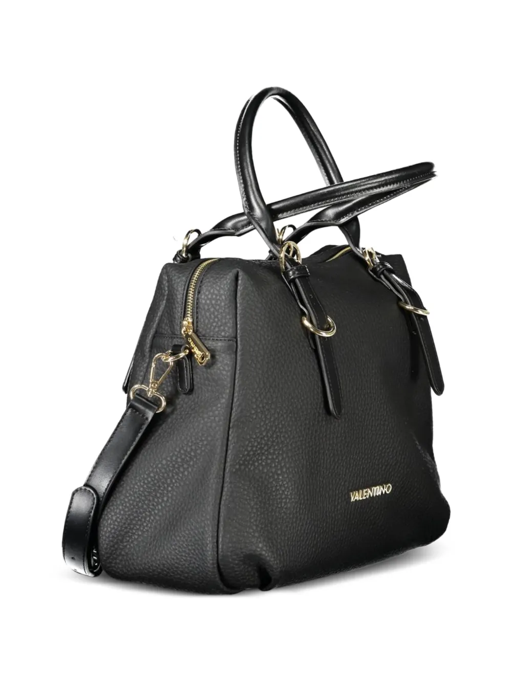 MARIO VALENTINO Shopper met reliëf Zwart