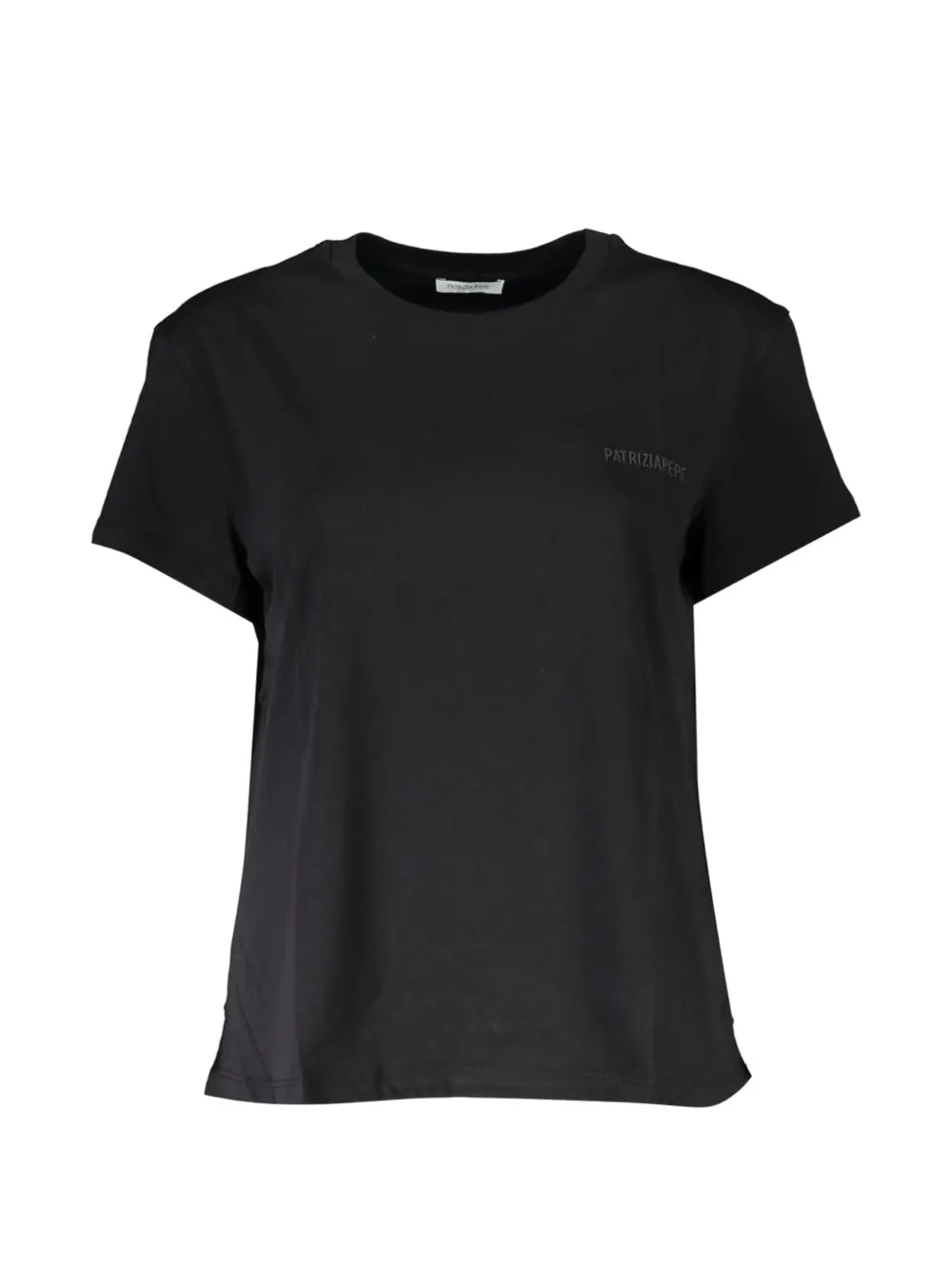 Patrizia Pepe logo-print cotton T-shirt - Schwarz