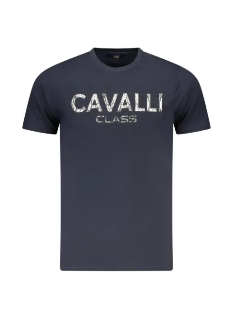Cavalli Class logo-print crew-neck T-shirt