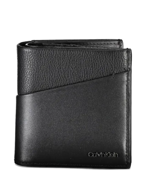 Calvin Klein logo-detail bifold leather wallet