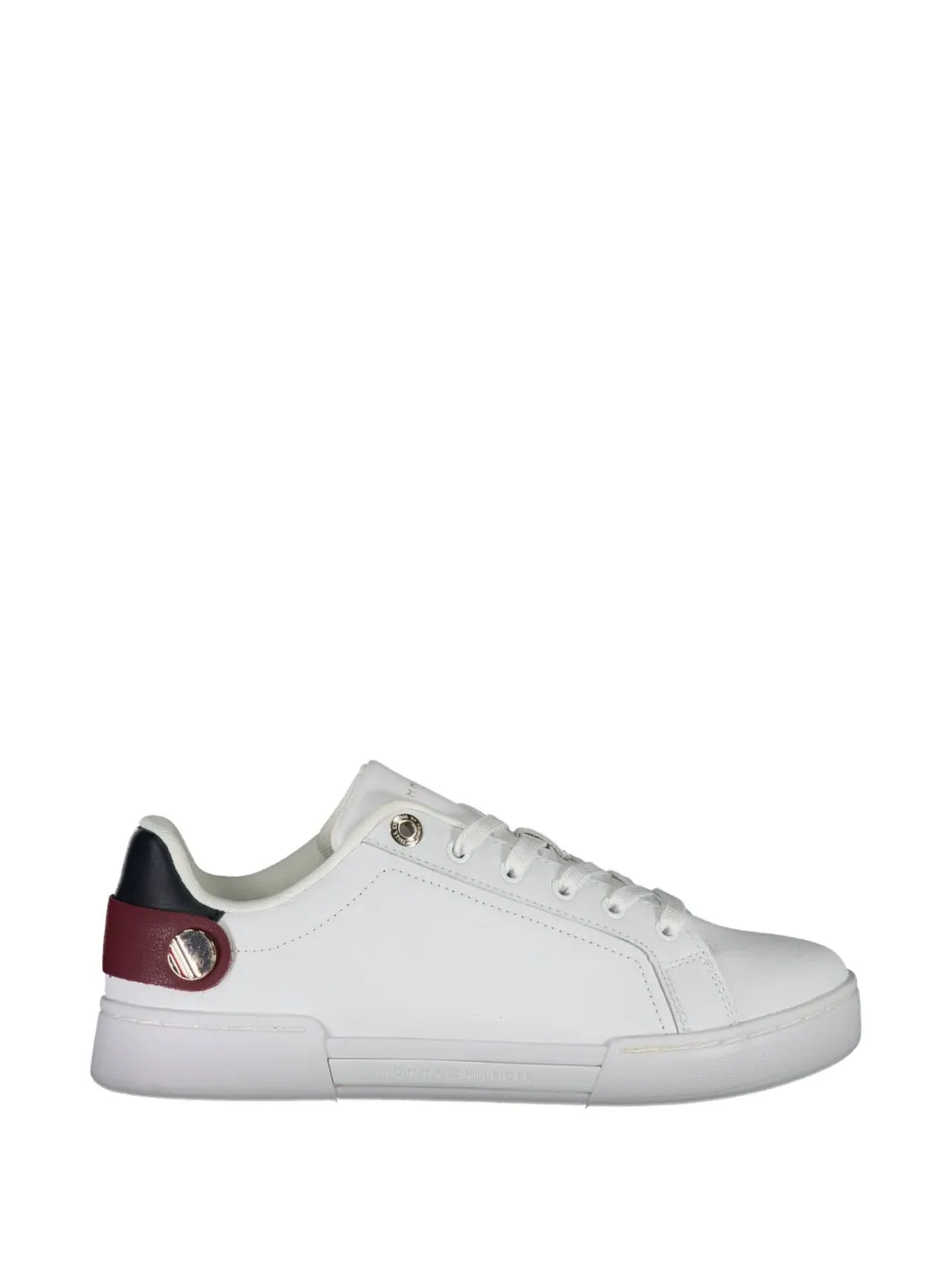 Tommy Hilfiger leather sneakers Wit