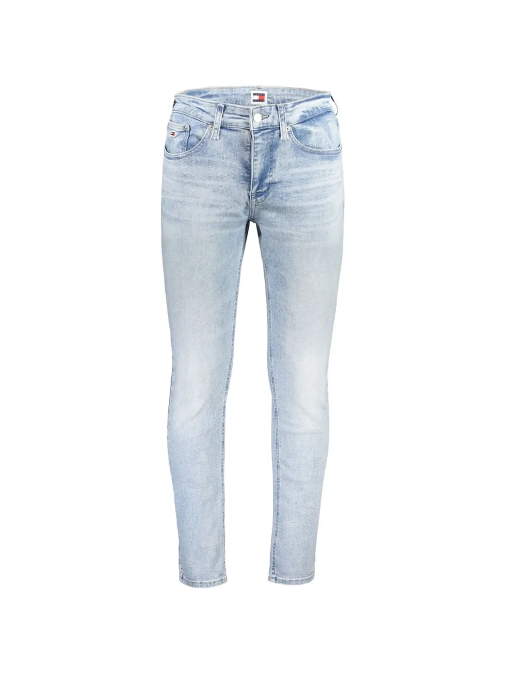 Tommy Hilfiger faded skinny-fit jeans - Blu