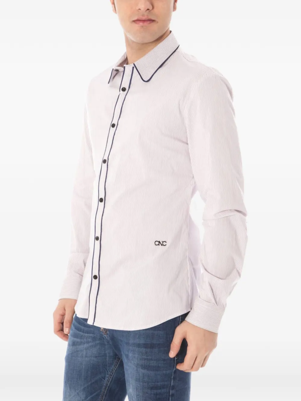 Costume National Overhemd met contrasterende afwerking Roze