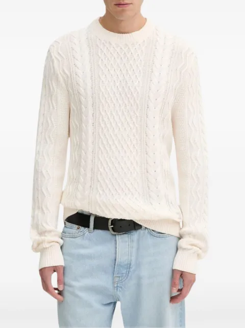 Tommy Jeans cable-knit sweater