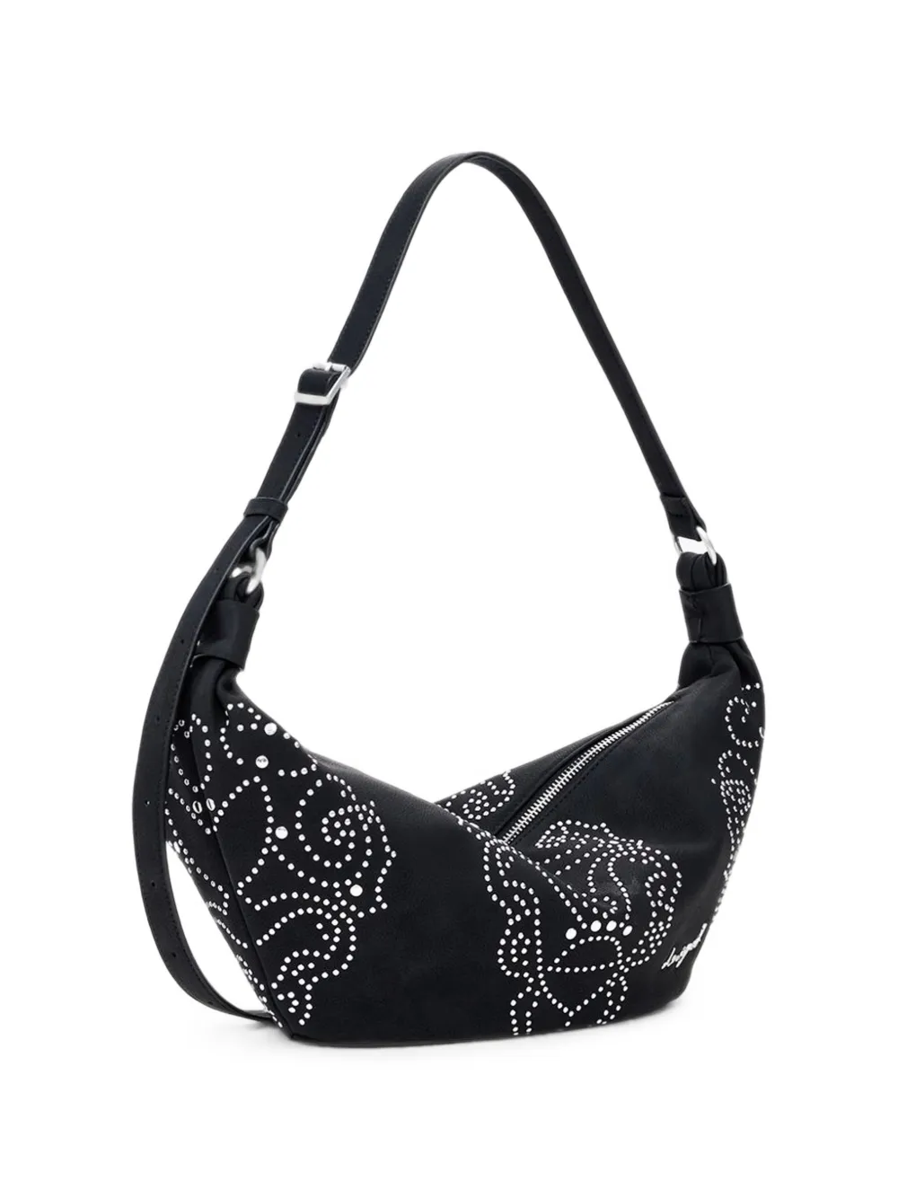 Desigual dot-pattern tote bag Zwart