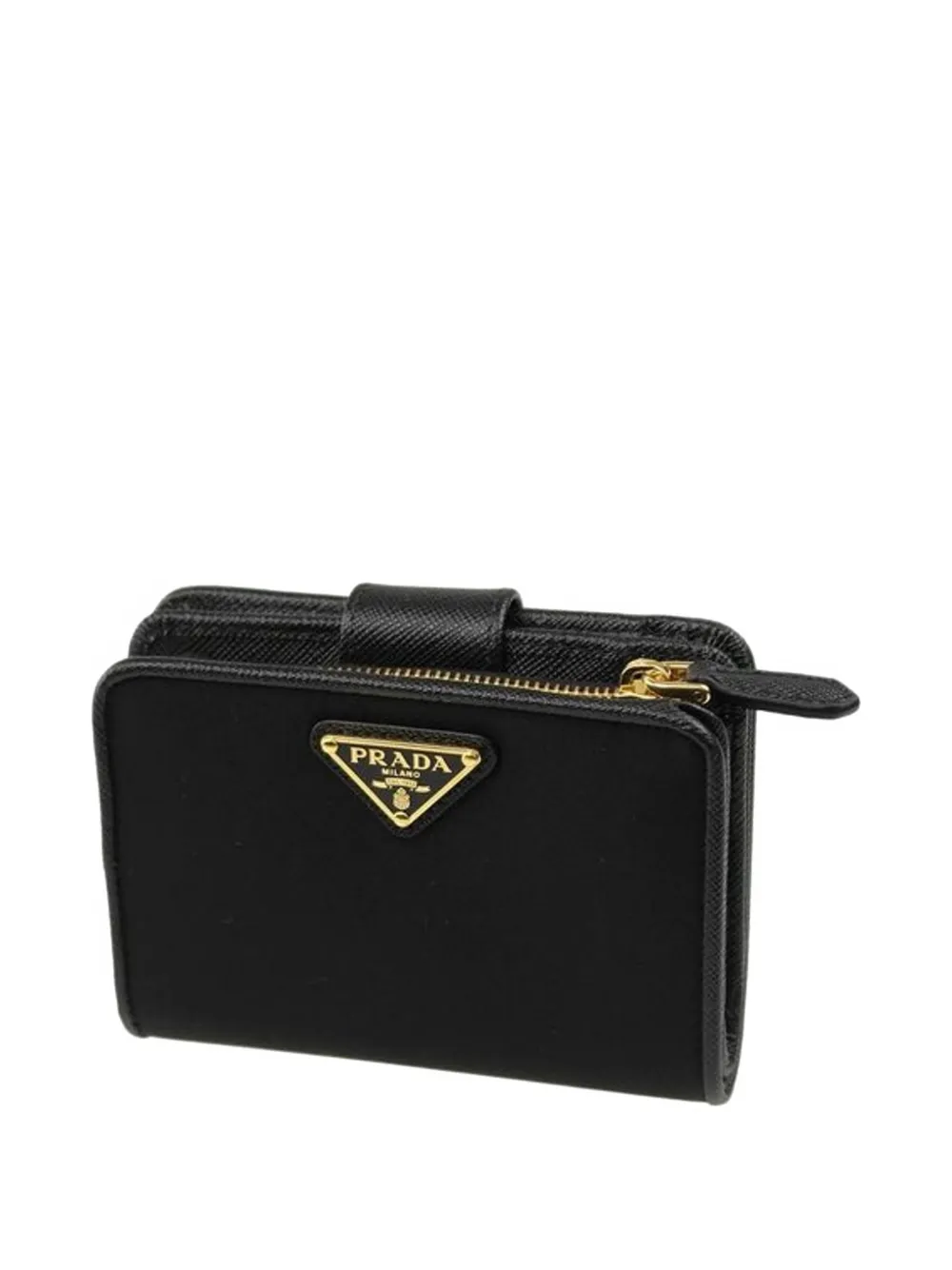 Prada Saffiano trim-wallet - Nero