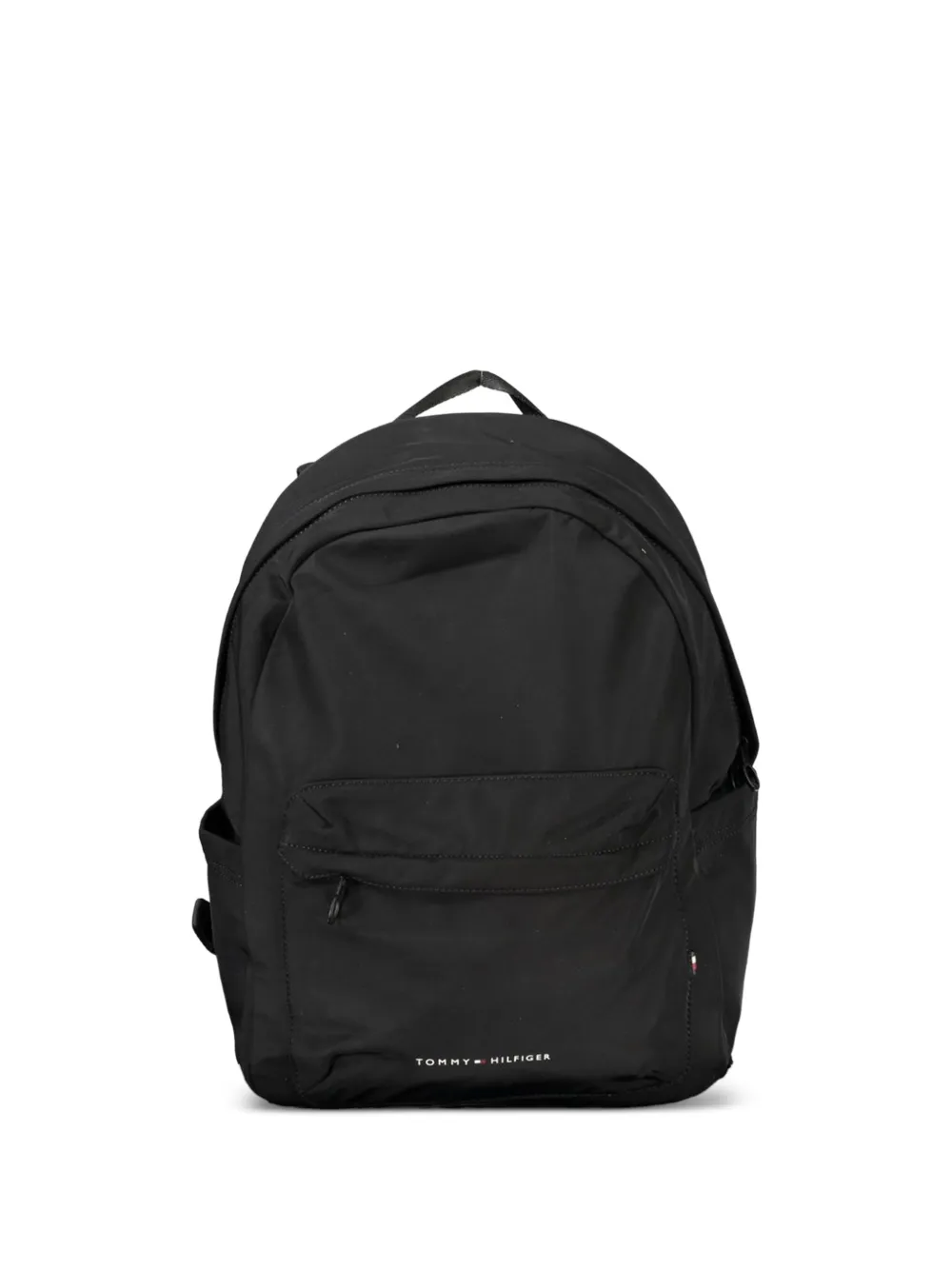 Tommy Hilfiger logo-print zip-pocket backpack - Nero