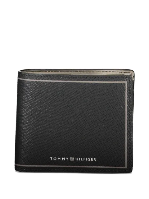 Tommy Hilfiger saffiano-leather bifold wallet