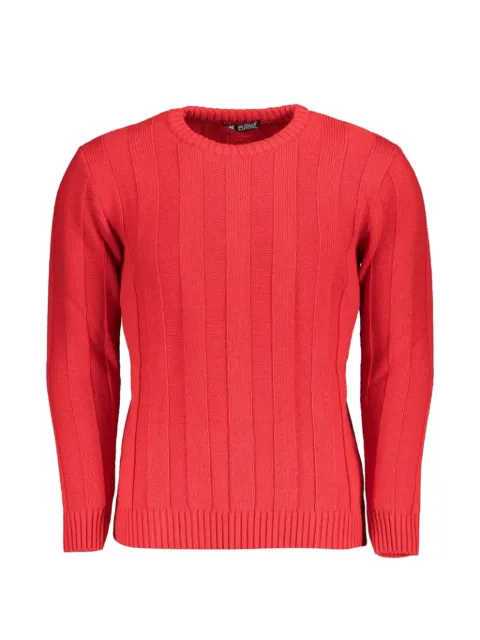 U.S. Grand ribbed-knit crew-neck jumper