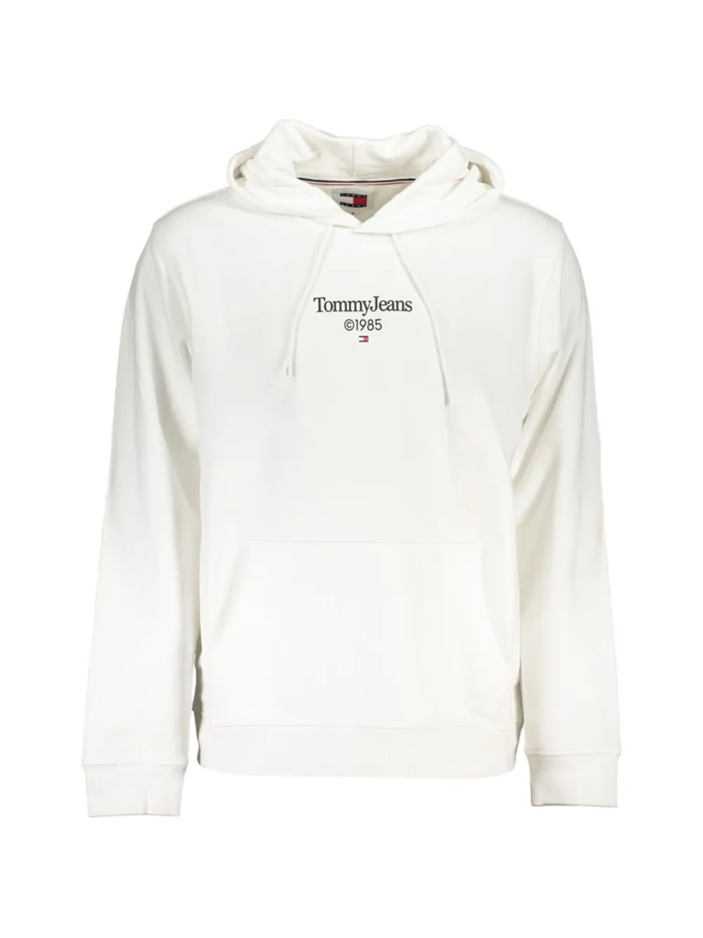 Tommy Hilfiger logo-print hoodie - Weiß