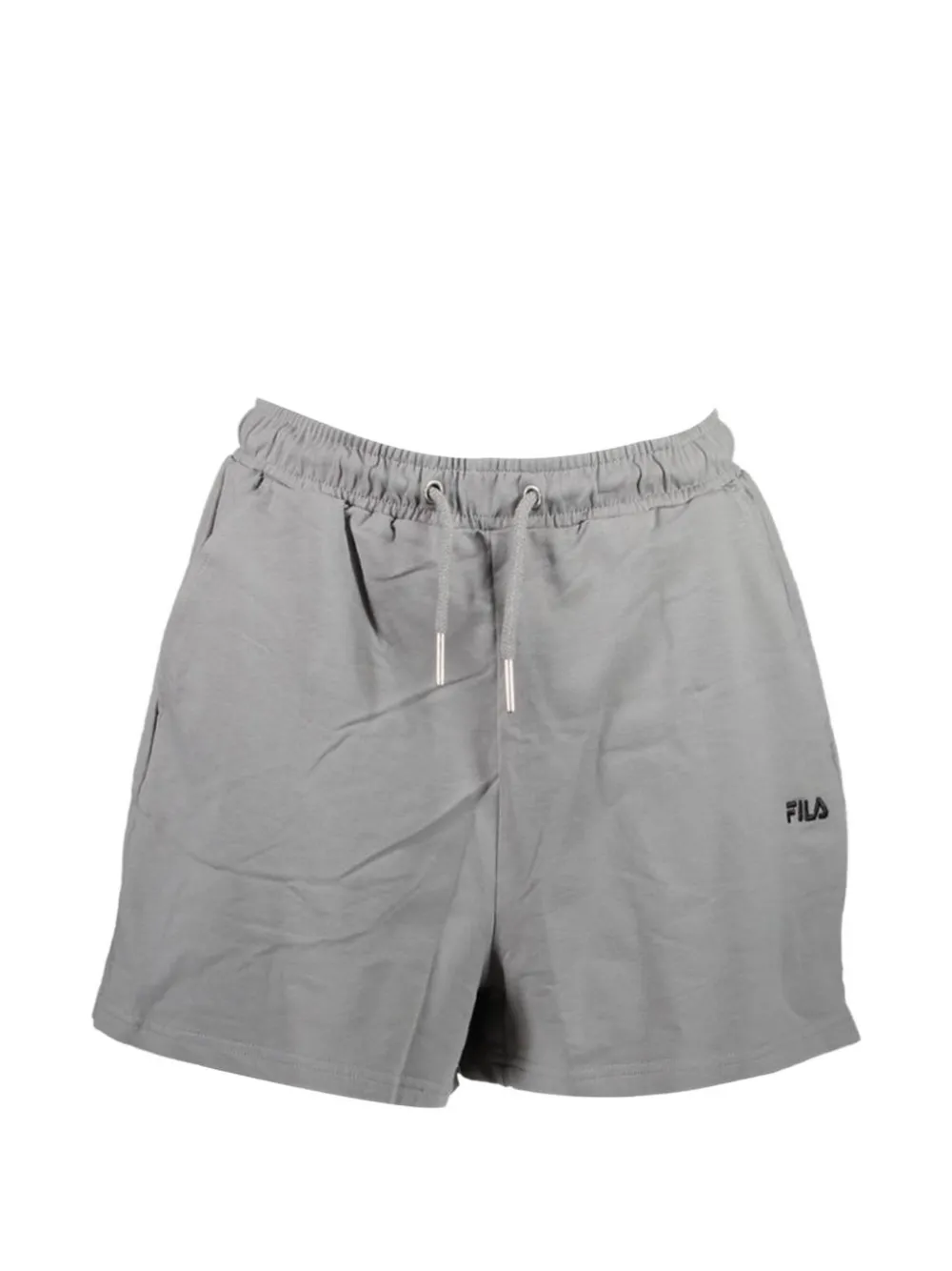 Fila logo-print drawstring shorts - Grigio