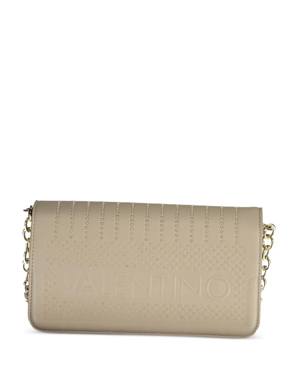 MARIO VALENTINO Mittens studded embossed-logo cross body bag - Toni neutri