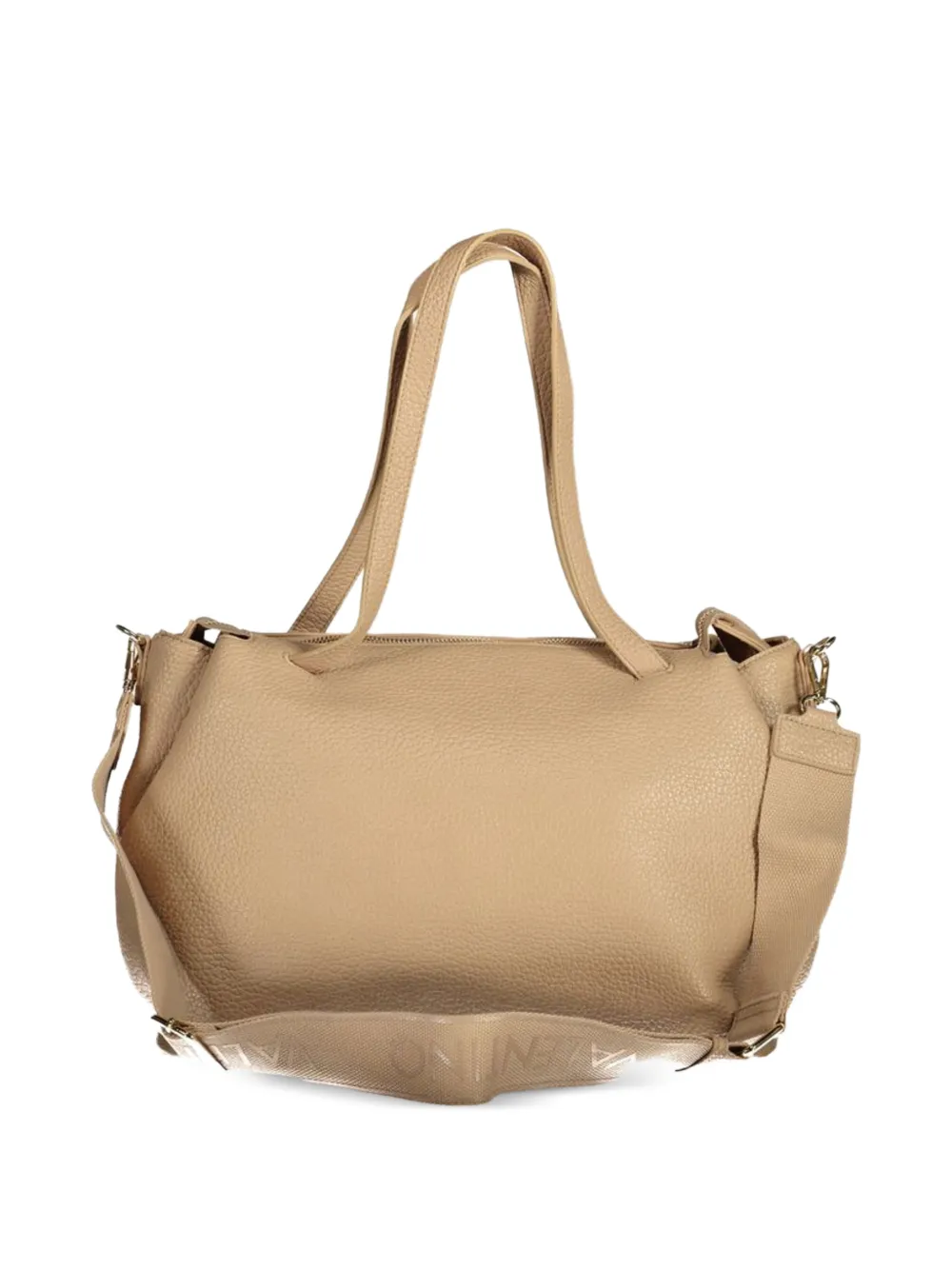 MARIO VALENTINO Leren shopper Beige