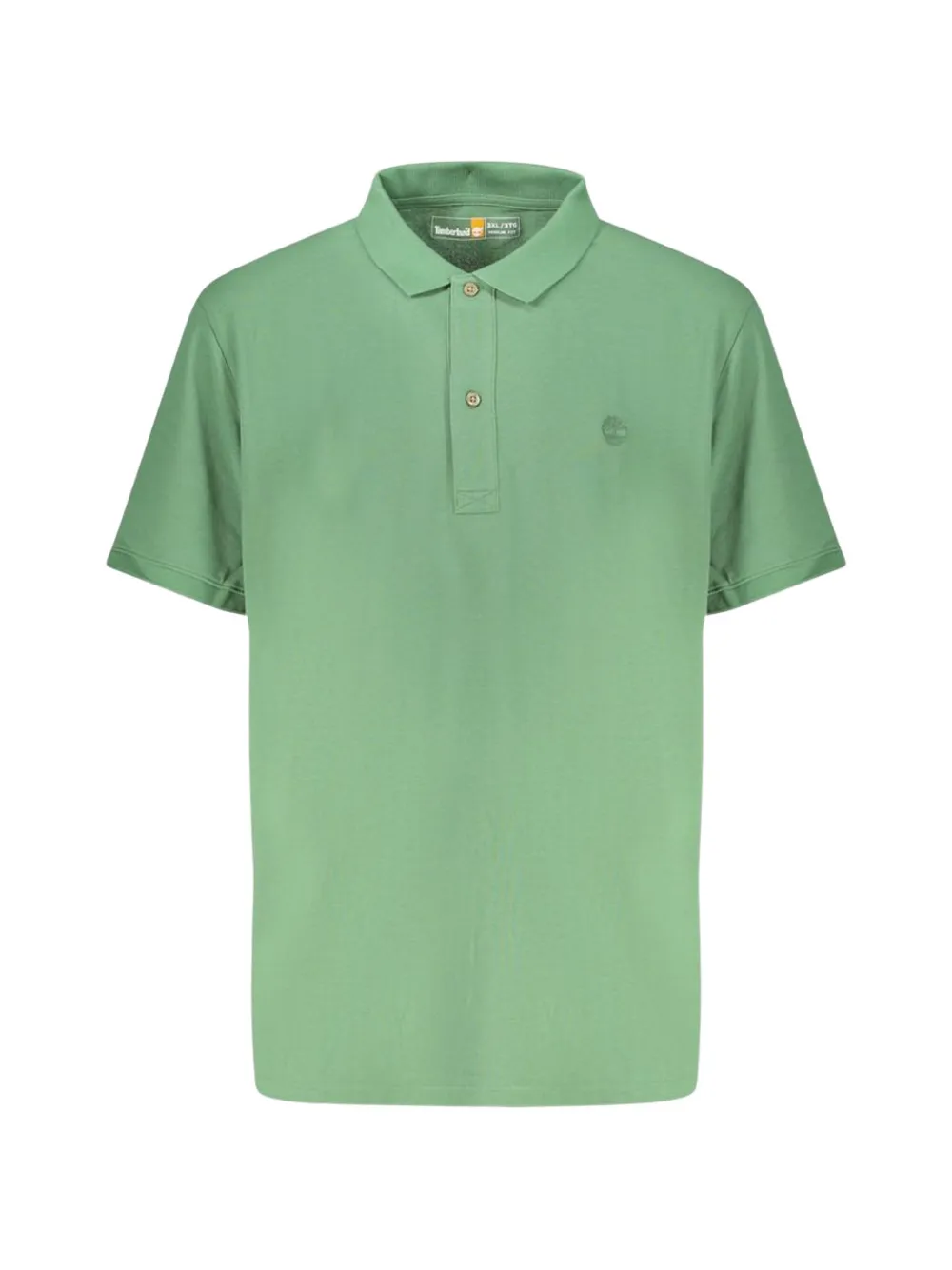 Timberland logo-embroidered polo shirt - Verde