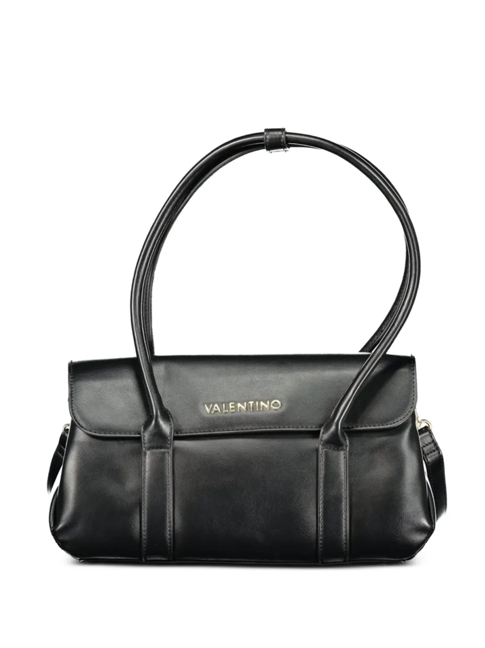 MARIO VALENTINO logo-lettering shoulder bag - Nero