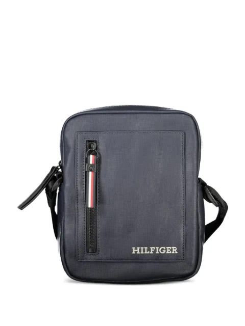 Tommy Hilfiger logo-lettering messenger bag