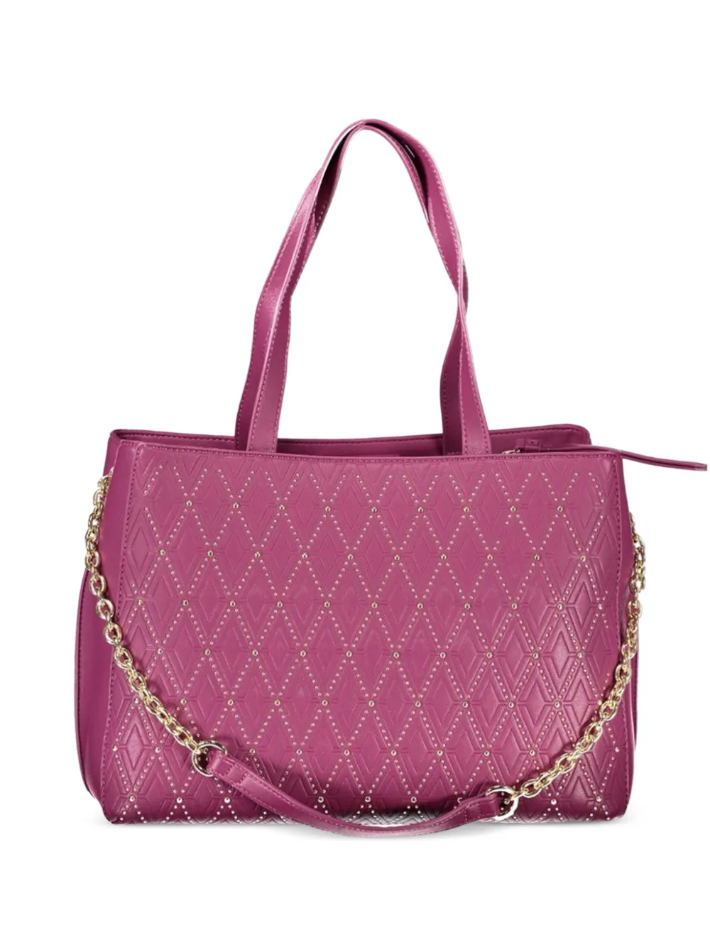 MARIO VALENTINO stud-embellishment tote bag - Viola