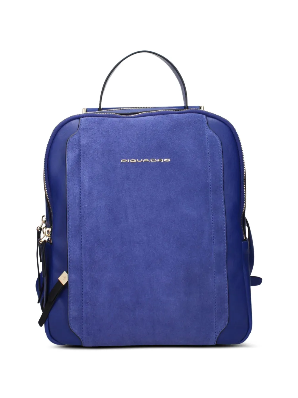 PIQUADRO side-zip backpack - Blu