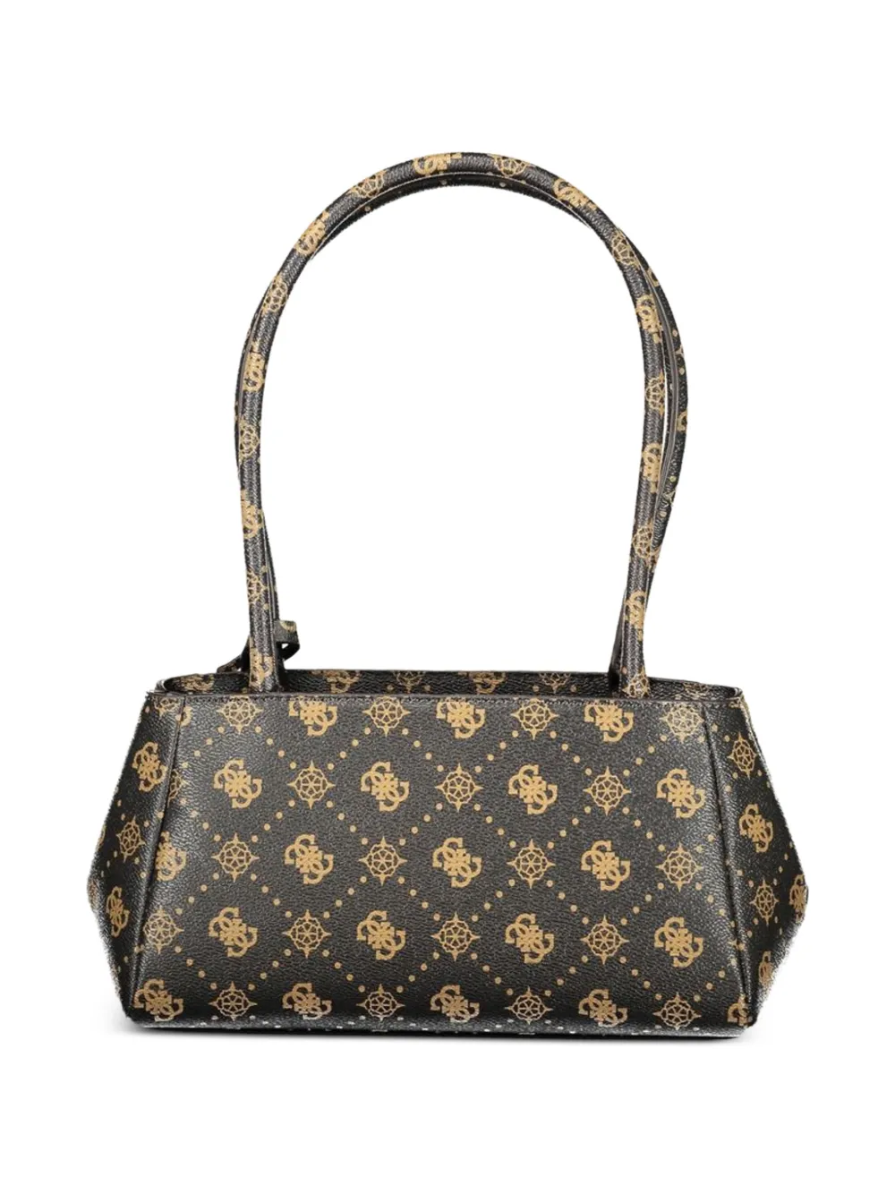 GUESS USA Schoudertas met monogramprint Bruin