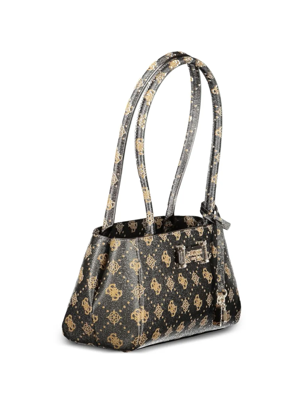 GUESS USA Schoudertas met monogramprint Bruin