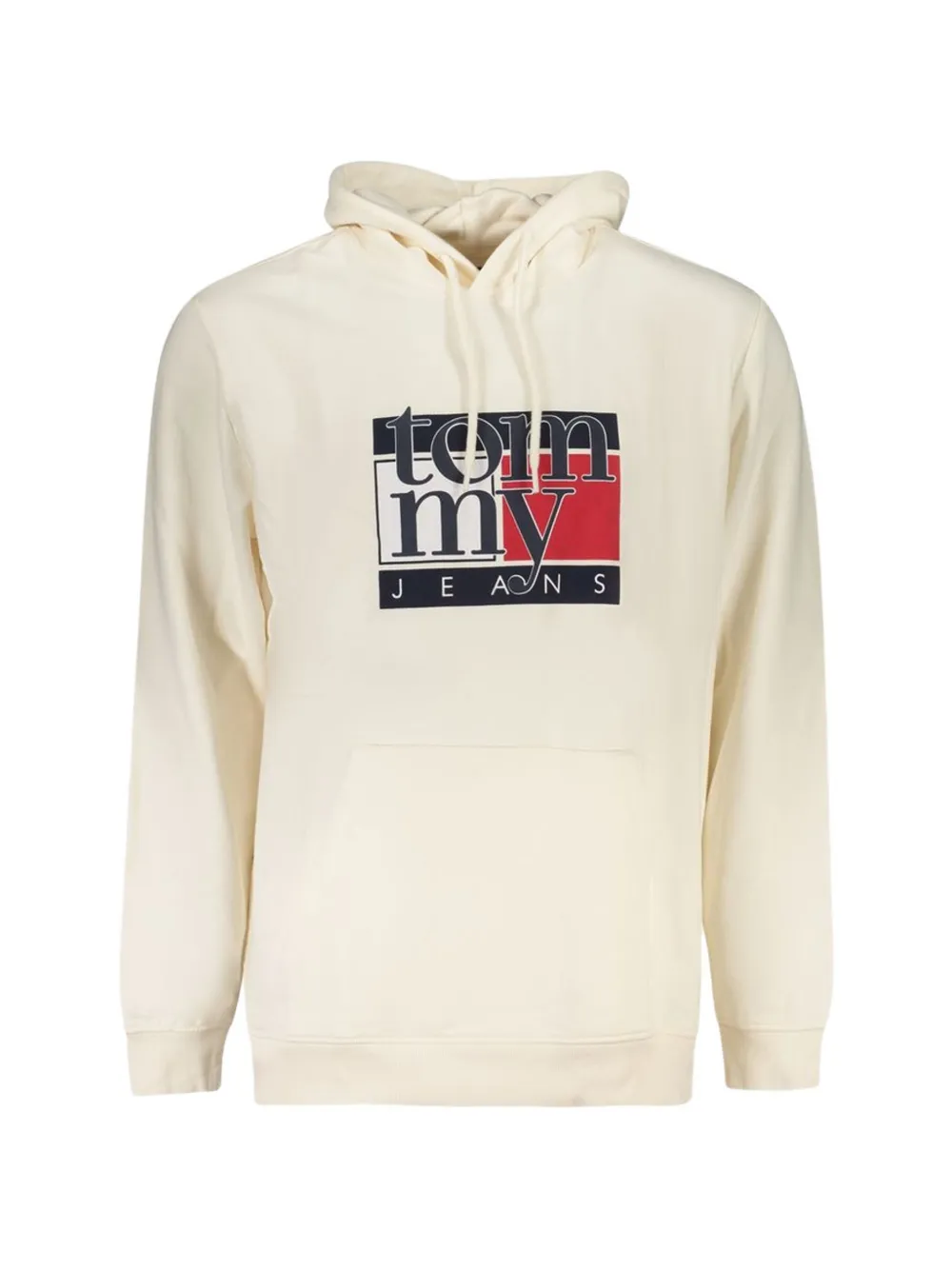 Tommy Hilfiger Terry graphic-print hoodie - Toni neutri