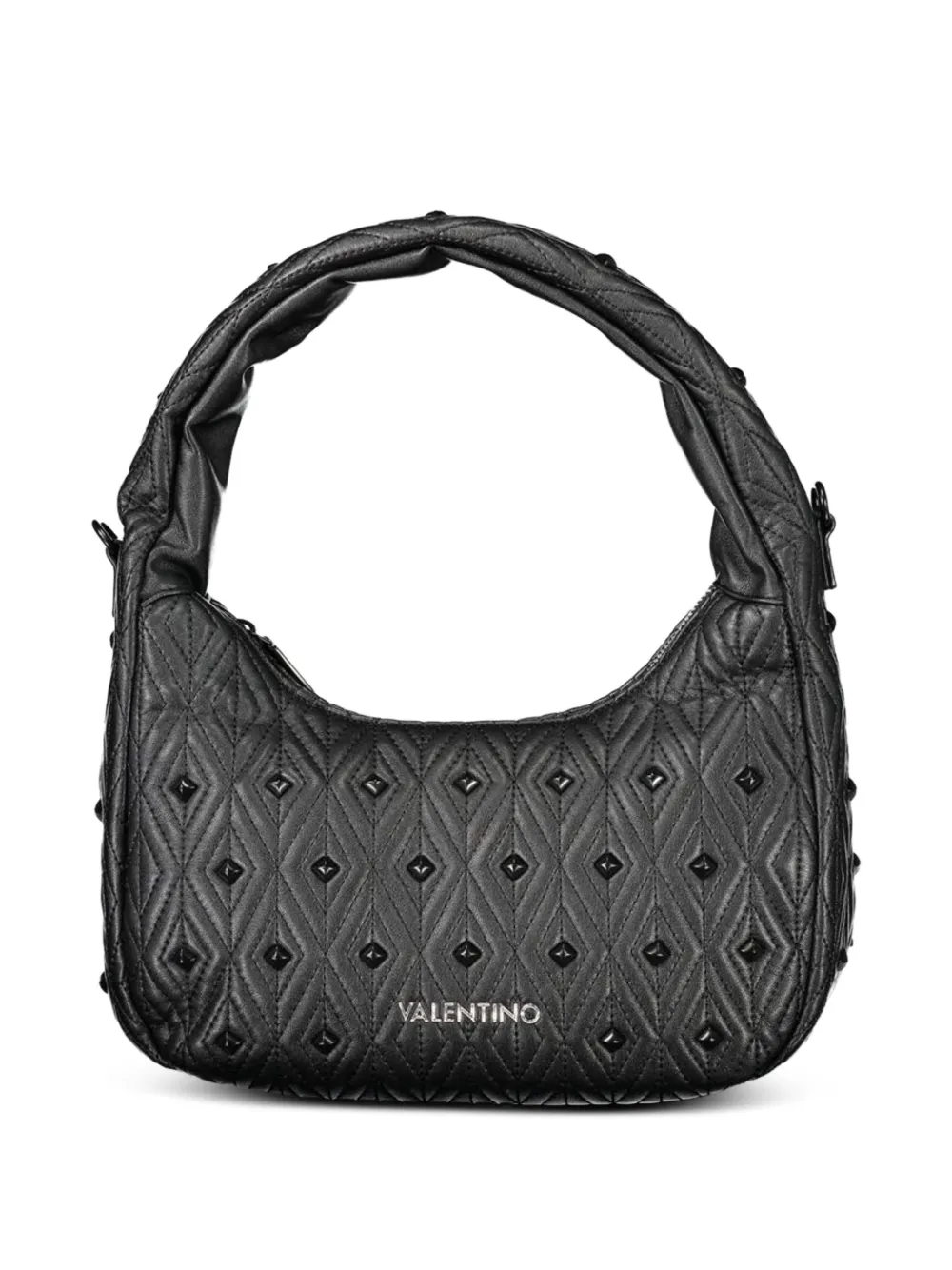 MARIO VALENTINO quilted studded tote bag - Nero
