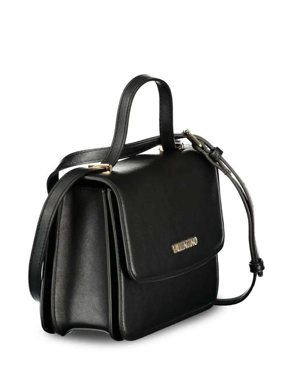 MARIO VALENTINO Flap shopper Zwart