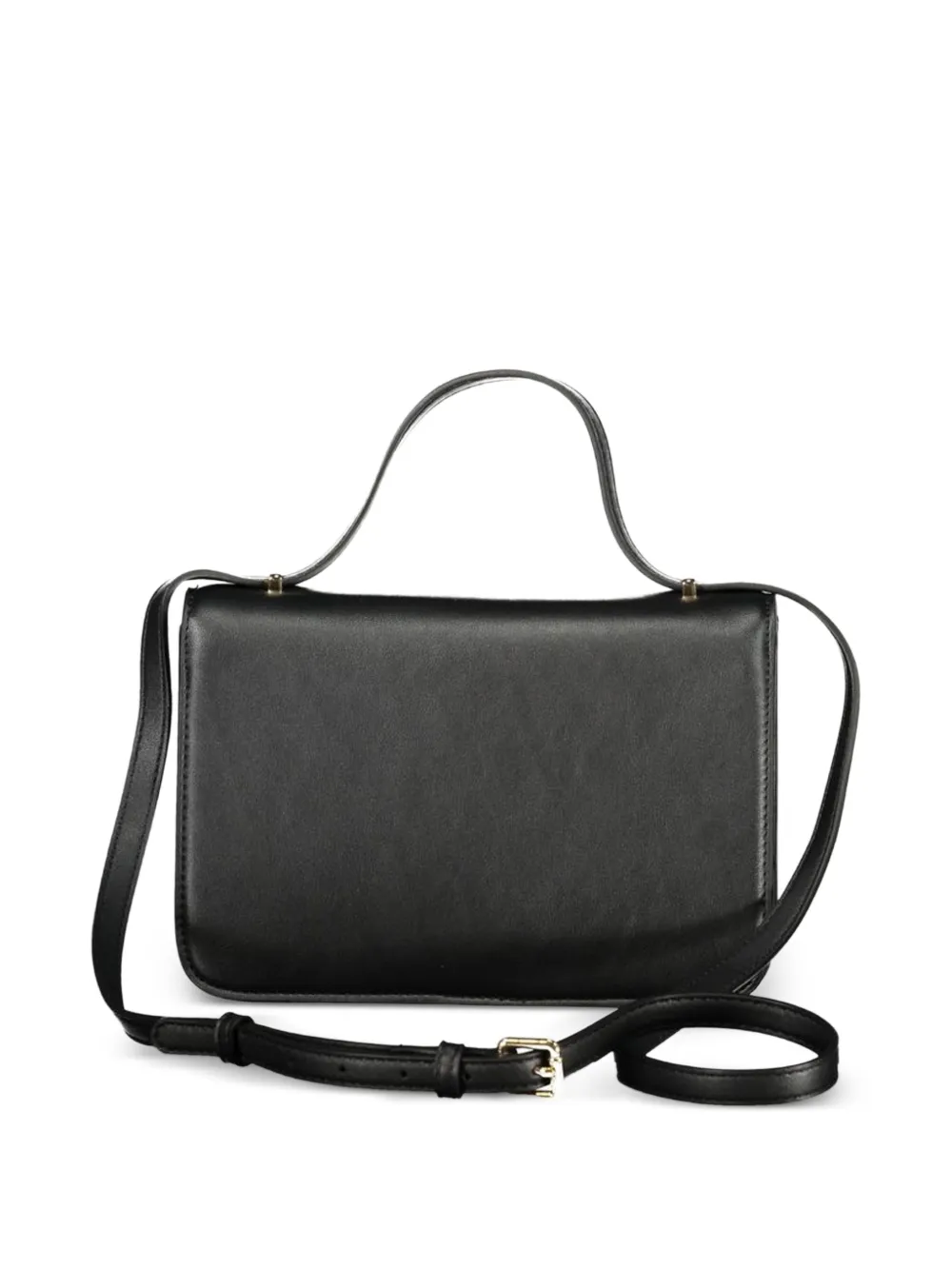 MARIO VALENTINO Flap shopper Zwart